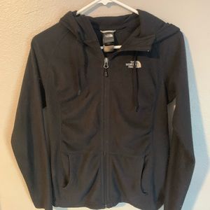 Black NorthFace zip up